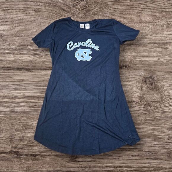Concepts North Carolina Blue Tee Shirt Dress - Picture 1 of 4